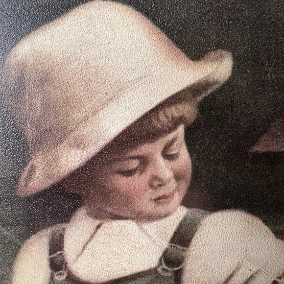 Antique Litho Print Boy Fishing, W.S. Mowbray, Advertising Memorabilia, Keiper - Picture 9 of 10